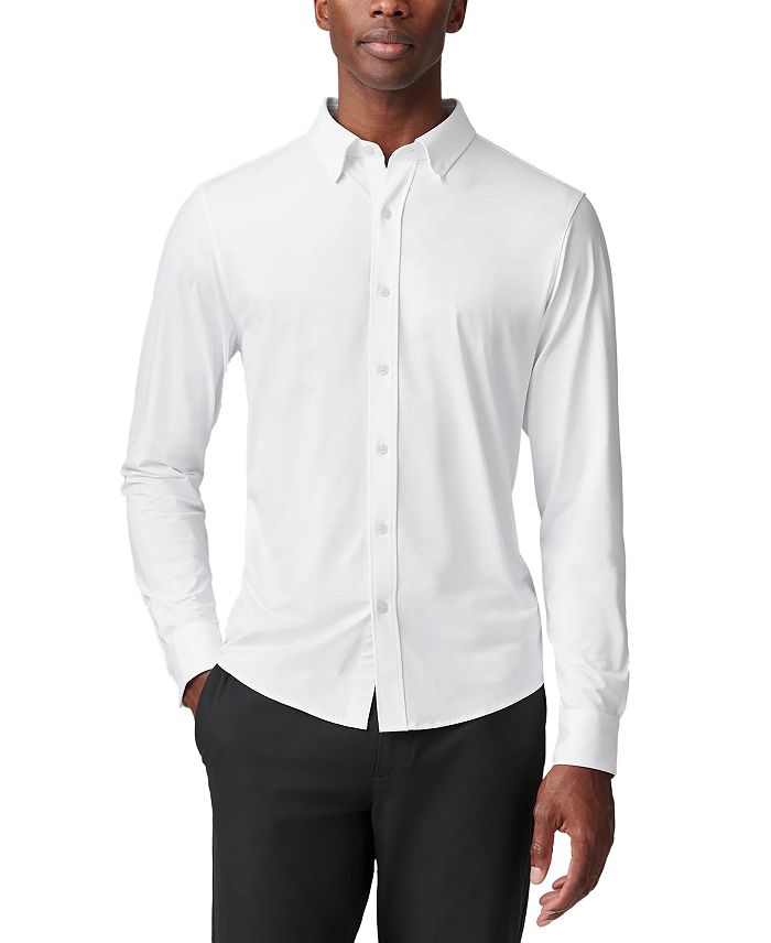 

Комфортная рубашка Commuter Slim Fit Rhone, белый