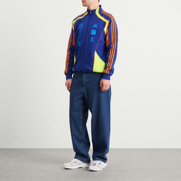 Orlando pirates nts ubp track top Adidas, ink, оранжевый & желтый — фото 4
