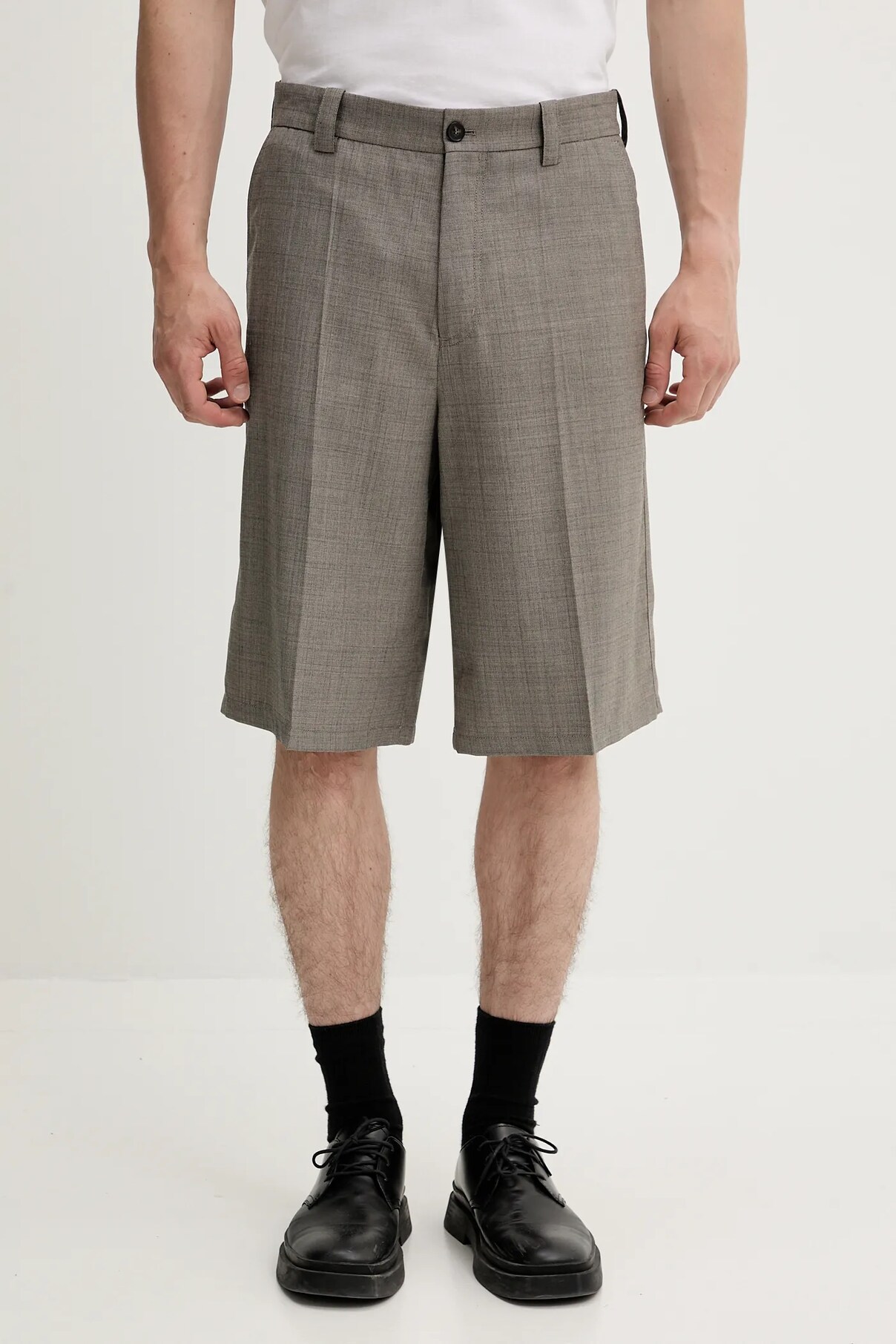 

Шорты из смеси шерсти Filippa K, коричневый