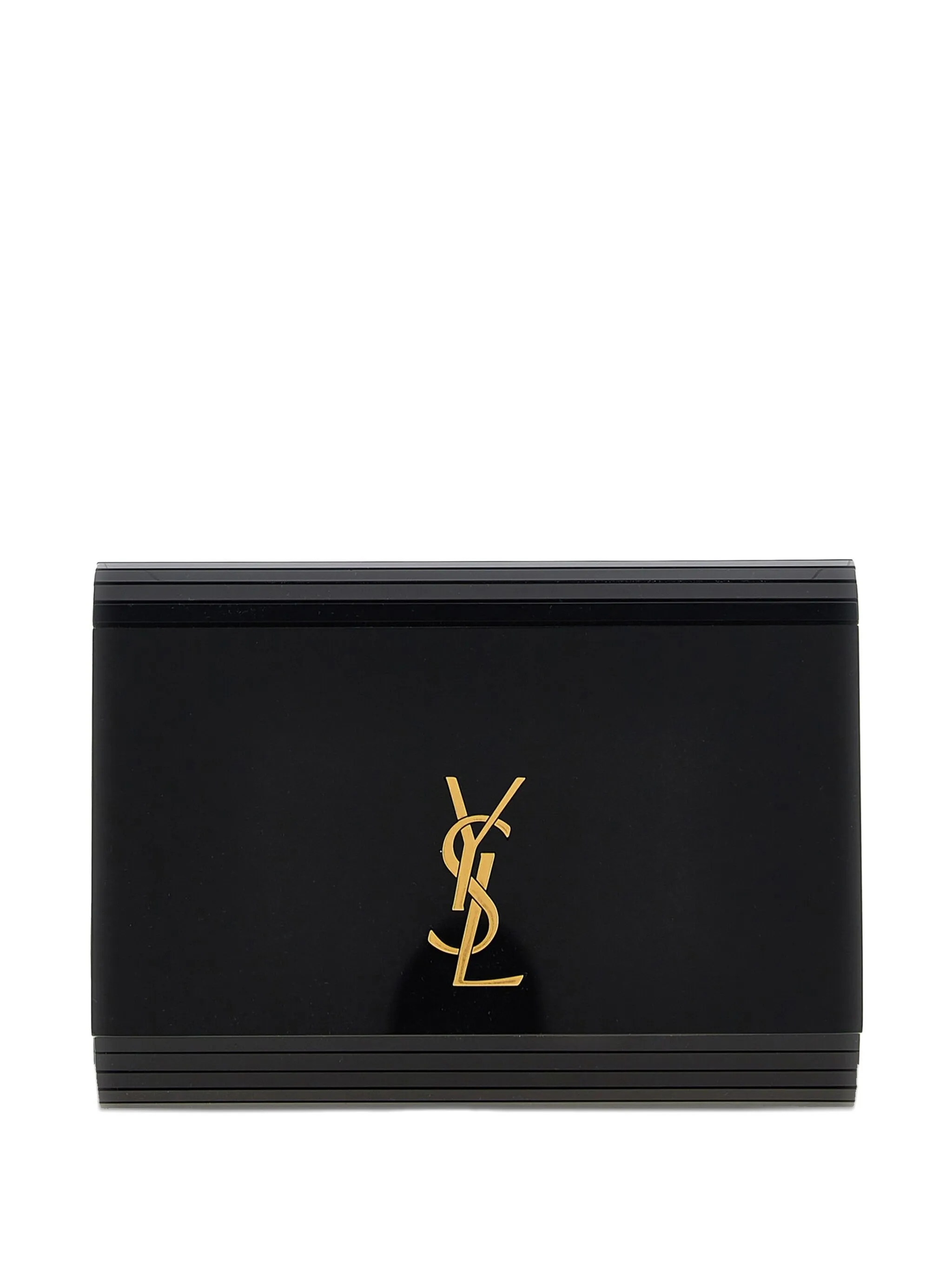 

Сумка через плечо с логотипом Vicky Minaudière Saint Laurent, черный