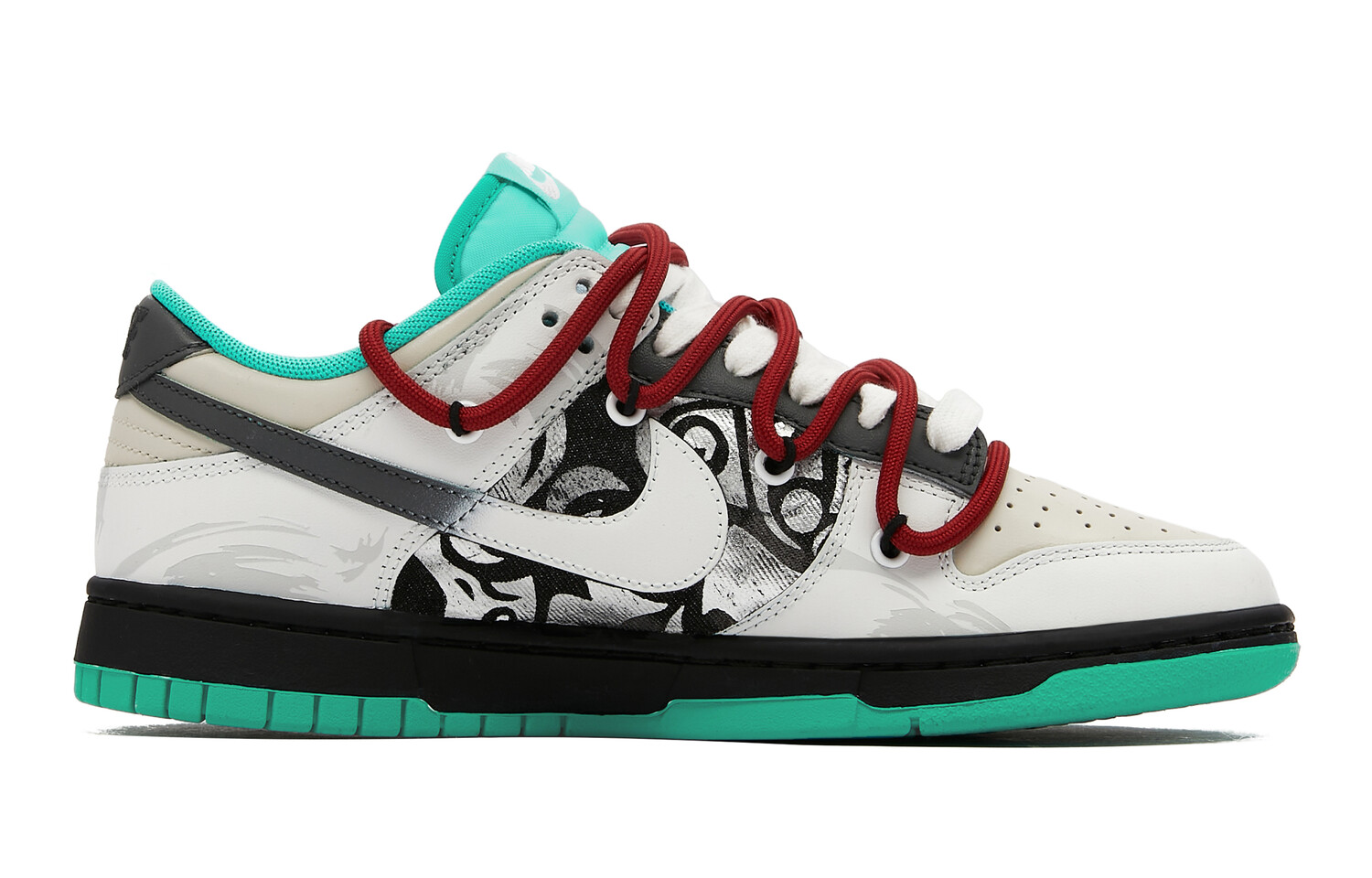 

Женские кроссовки для скейтбординга Nike Dunk, Gray black green