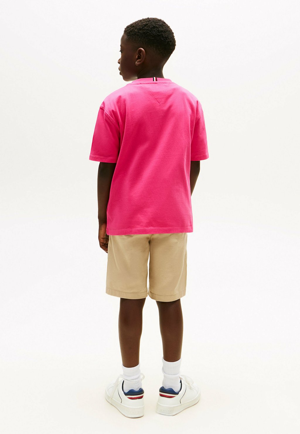Базовая футболка Tommy Hilfiger, цвет Jewel Pink — фото 3