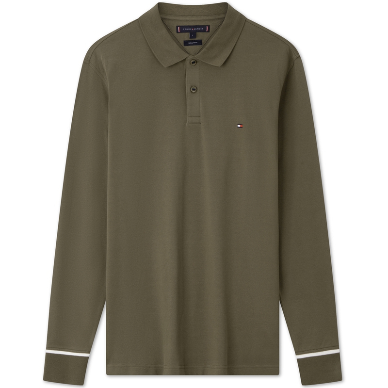 

Мужская поло Tommy Hilfiger, зеленый
