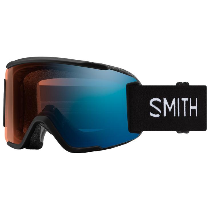 

Горнолыжные очки Squad S Black Chromapop Pro фотохромные синие зеркальные Smith