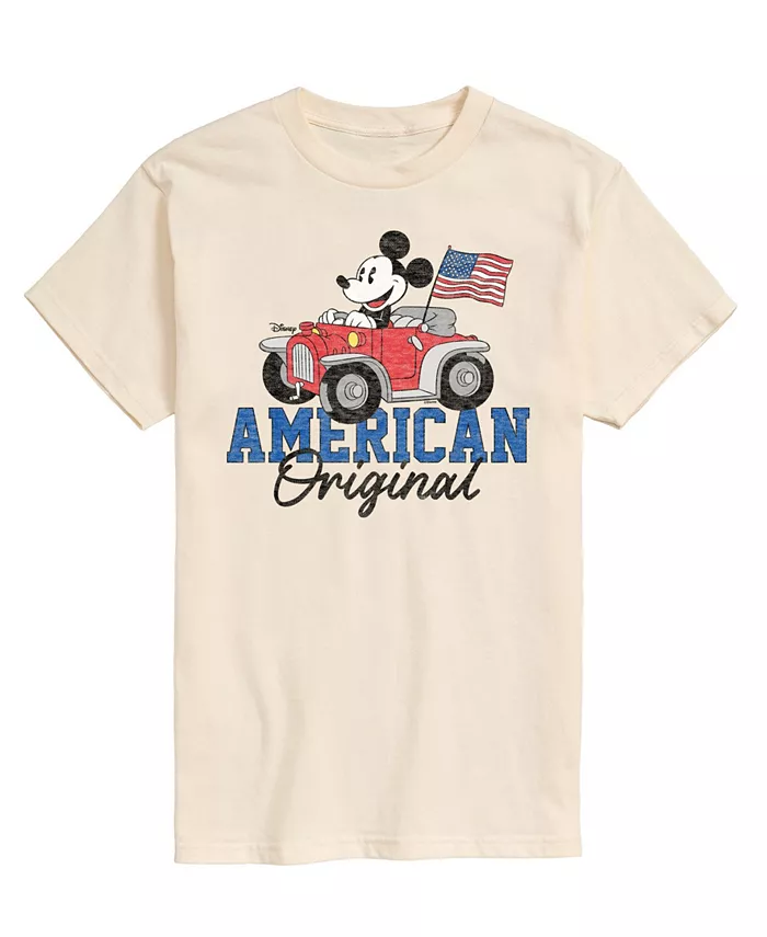 

Мужская футболка с коротким рукавом Disney Mickey American Original AIRWAVES, желтый