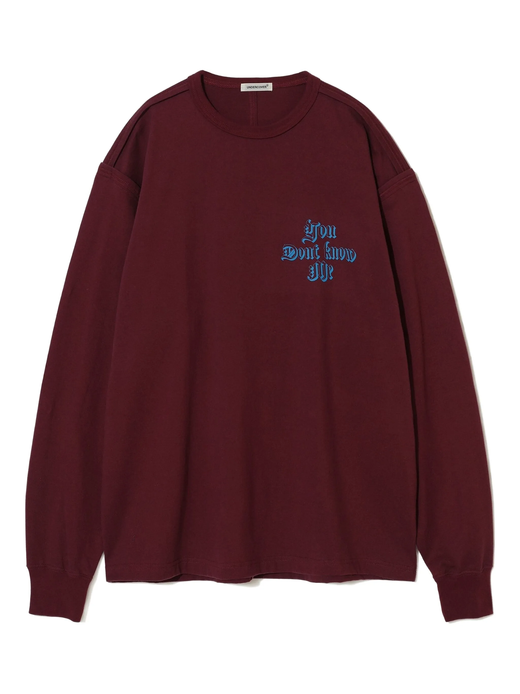 

Футболка с длинными рукавами Undercover, красный