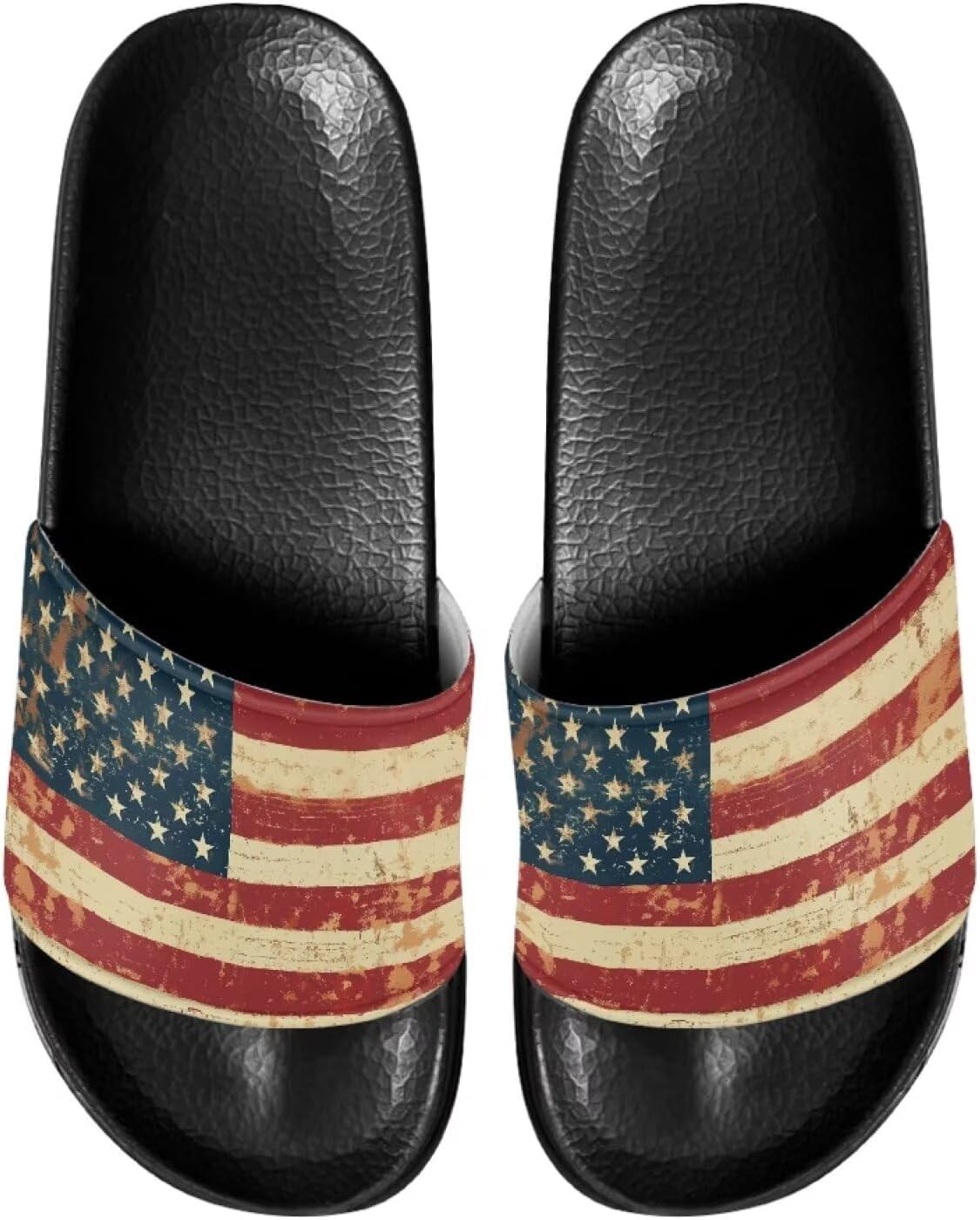 

JUDENTIDOS Милые сланцы с открытым носком, душевые тапочки, противоскользящие, из ЭВА, для дома, для мужчин и женщин, American Flag
