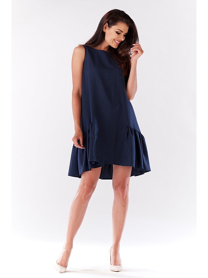 

Длинное платье Awama, темно-синий