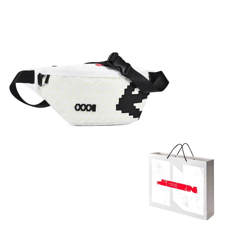 

COEXISTENCE Полиэстеровая сумка-слинг, через плечо, поясная сумка Regular Unisex белая