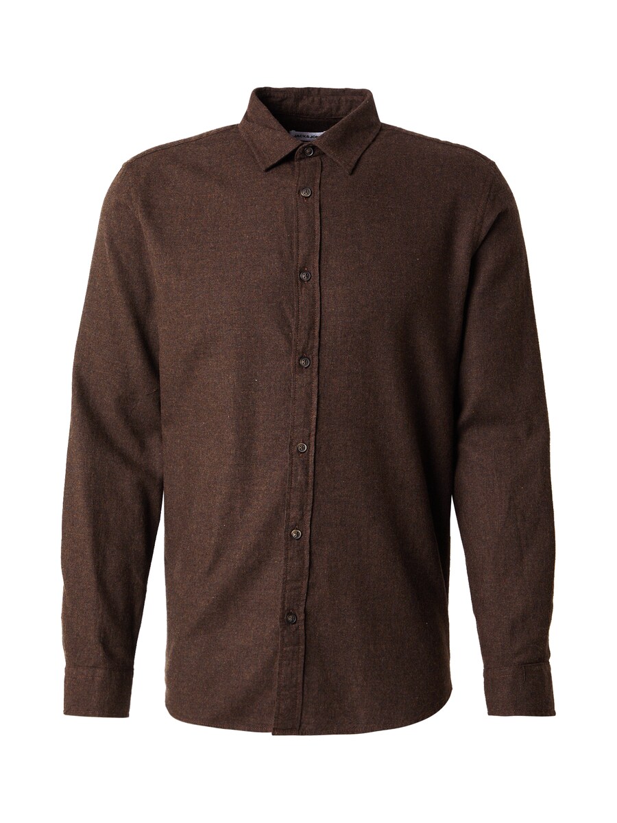 

Рубашка на пуговицах классического кроя JACK & JONES JACK & JONES JJECLASSIC, Chocolate