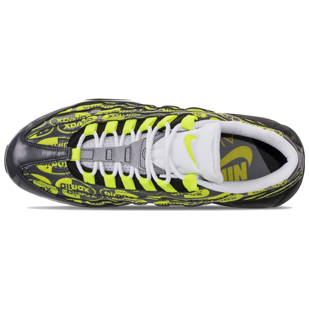 Кроссовки Nike Air Max 95 All-Over Print Black Volt — фото 2