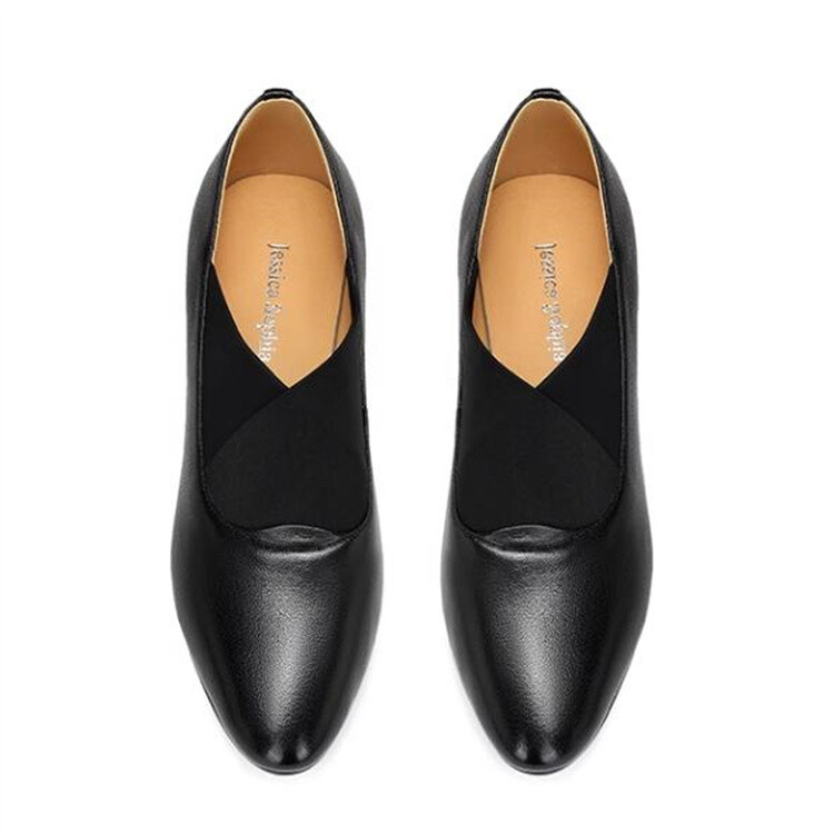 Туфли женские повседневные Women's Casual Shoes Women's Black Jessica Sophia — фото 4