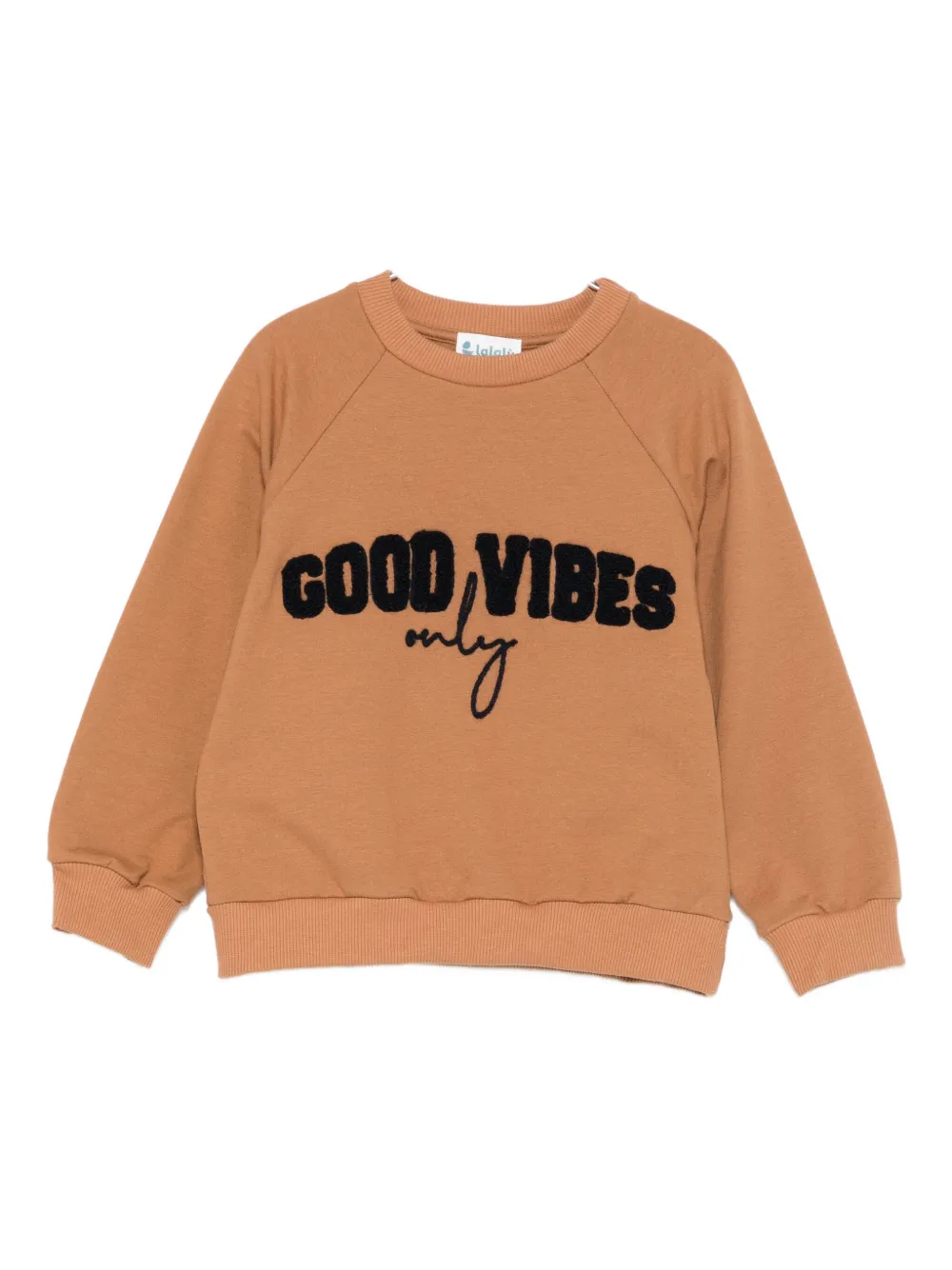 

Свитшот "Good Vibes" LALALU, коричневый