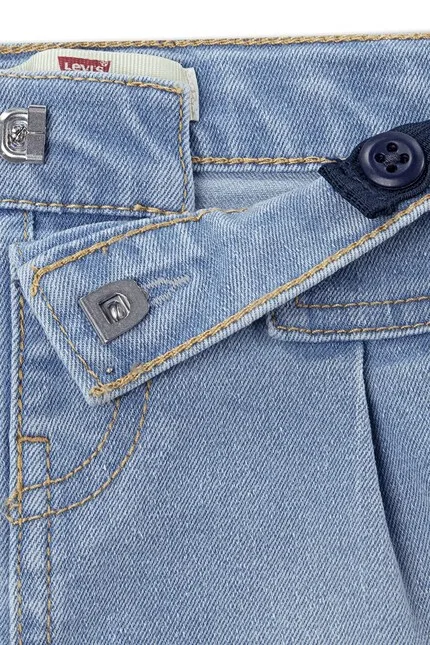 Комплект детский с топом и шортами Levi's, синий — фото 4