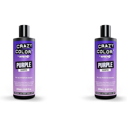 

Шампунь Vibrant Color, фиолетовый, для унисекс, 8,45 унций Crazy Color