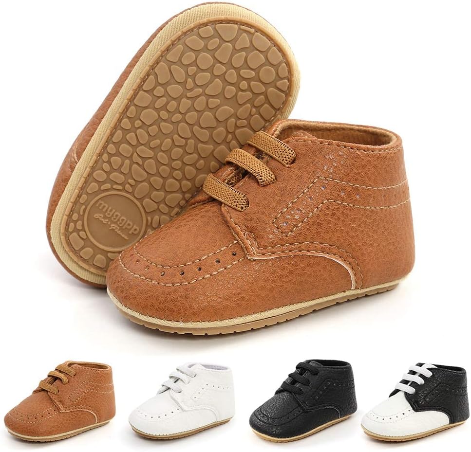 

Детские лоферы Meckior для мальчиков и девочек, классические, из искусственной кожи, коричневый