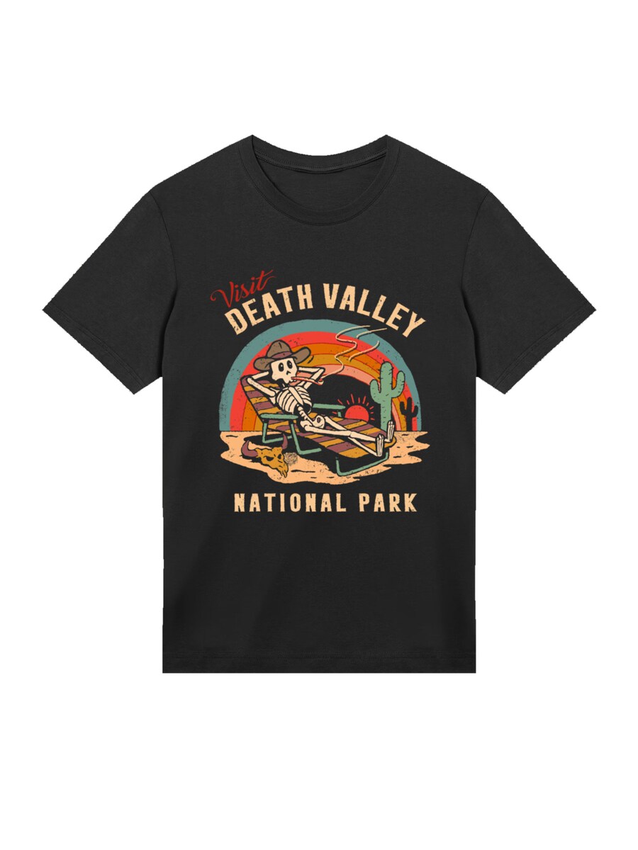 

Рубашка F4NT4STIC US National Parks Visit Death Valley, черный