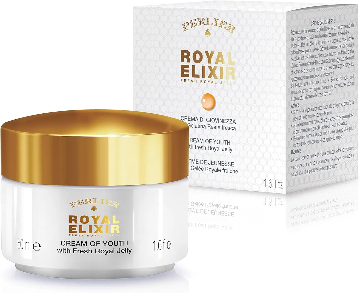 Крем для лица Perlier — Дневной Royal Elixir Cream of Youth, 47 мл