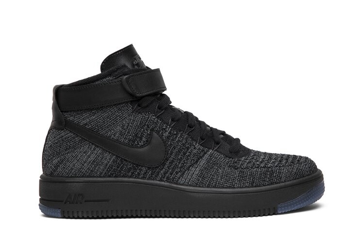 

Кроссовки Nike Air Force 1 High Ultra Flyknit 'Dark Grey', черный