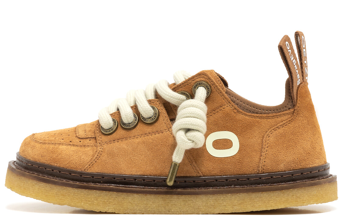 

Кроссовки OETZI Skateboarding Shoes Unisex Low-top Brown, коричневый