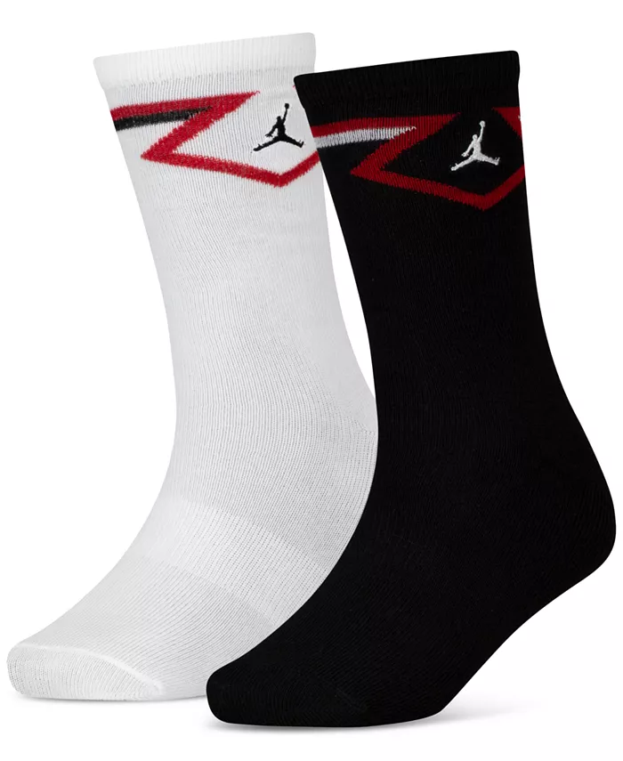 

Носки высокие Big Kids Diamond Logo, набор из 2 пар Jordan, черный