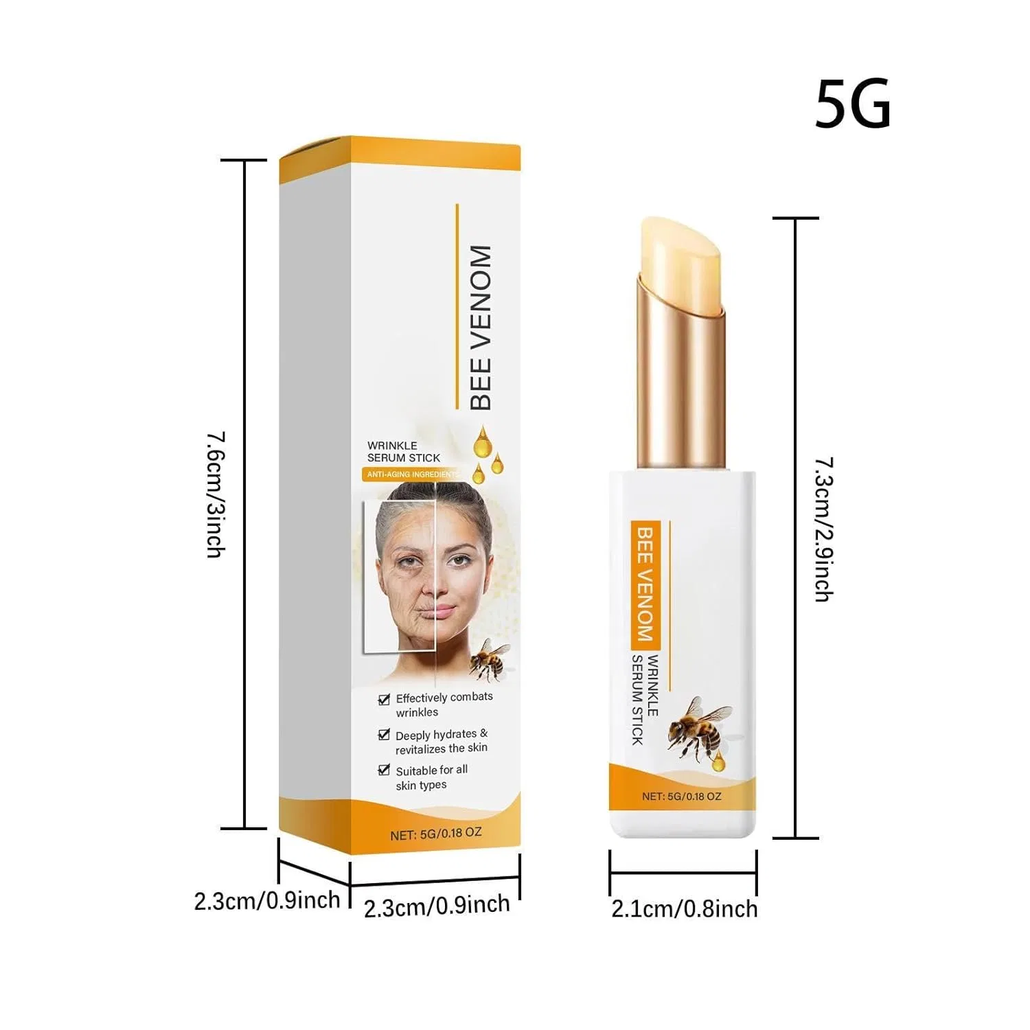 Увлажняющий стик для лица Moisturiser Face Stick Generisch — фото 2