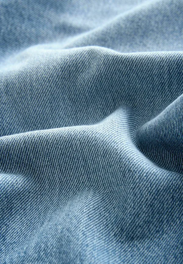 Очень широкие джинсы прямого кроя Next, Mid Blue Denim — фото 4