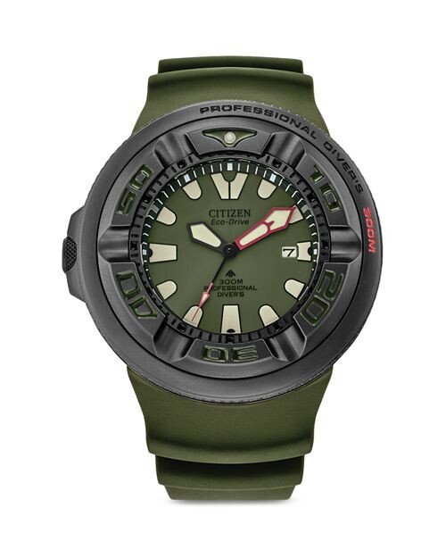 

Часы Eco Promaster с ремешком из нержавеющей стали, 48,2 мм Citizen, цвет Green