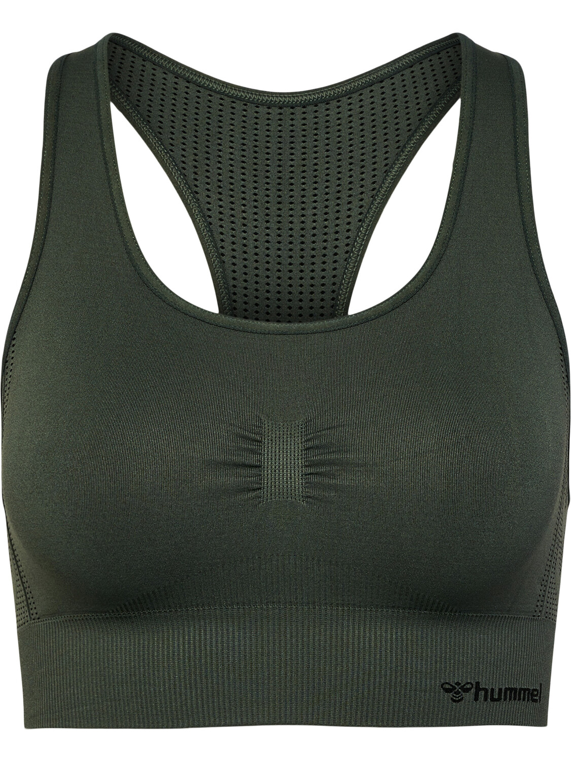 

Топ Hummel Sportoberteil Hmlshaping Seamless Sports, цвет CLIMBING IVY