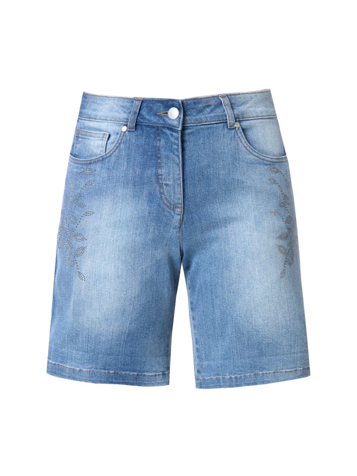 

Джинсовые шорты MIAMODA, цвет blue denim