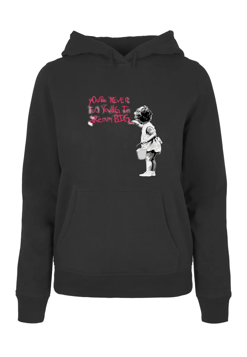 

Толстовка Merchcode "Женская толстовка Merchcode Ladies Dream Big Hoody", черный