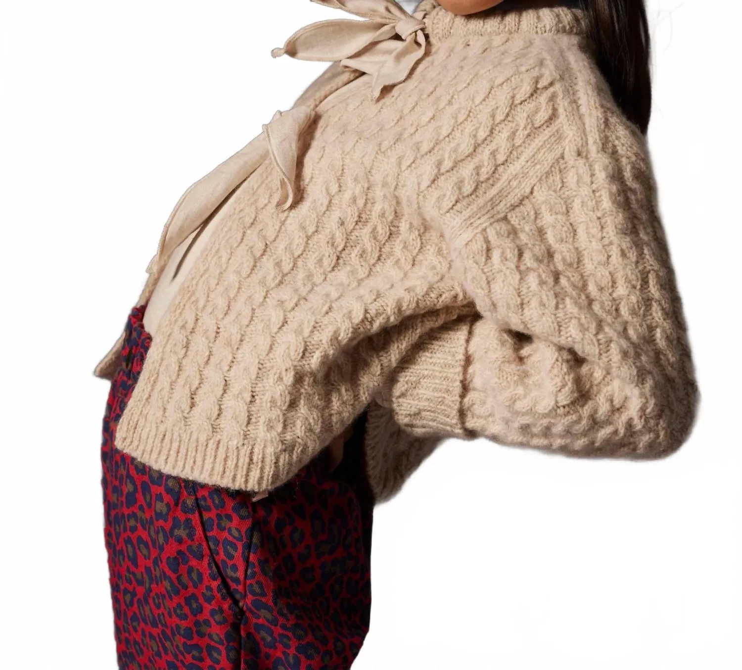 Cozmo Детский кардиган Martinique, цвет «камень» — фото 3