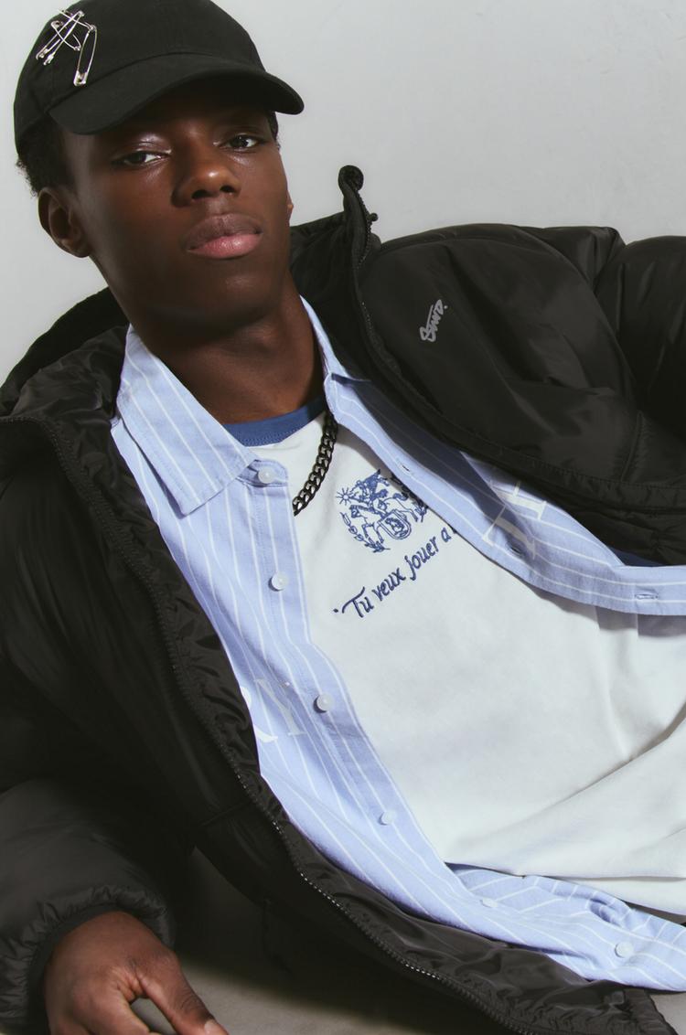 

Куртка-Пуховик Stwd Pull And Bear, черный