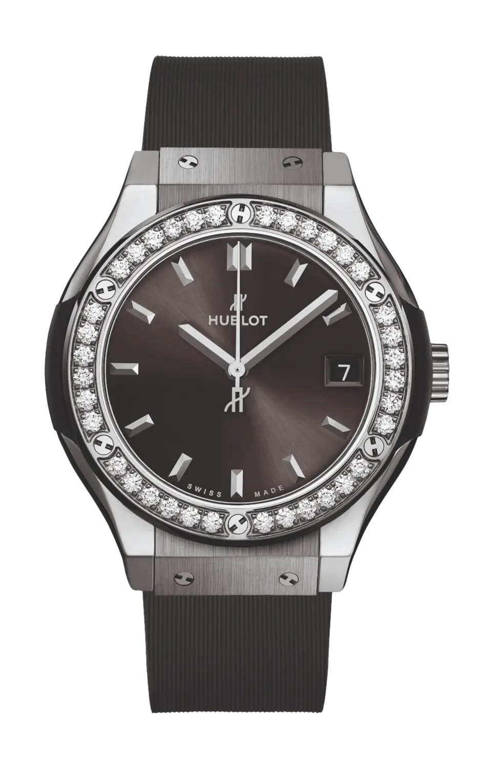 

Часы Hublot Сlassic fusion racing grey из титана 33 мм