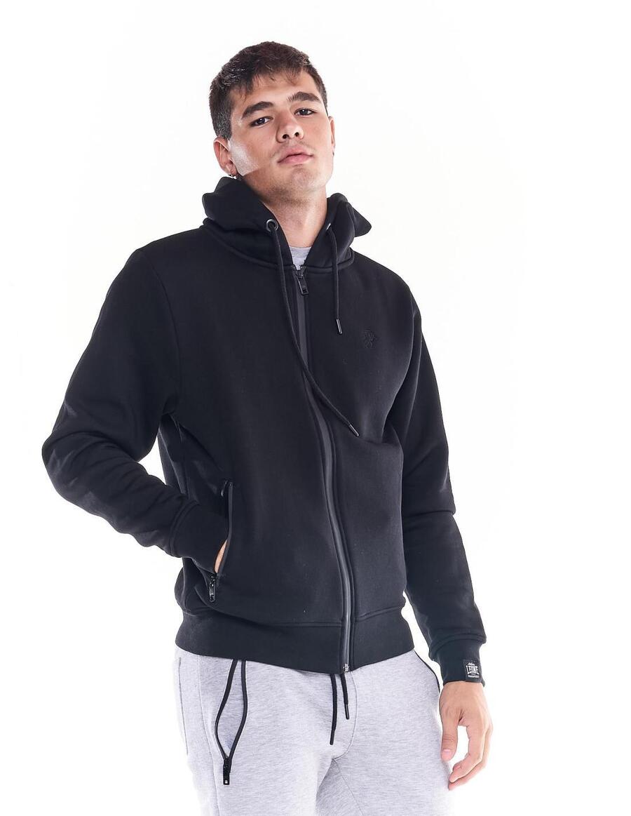 

LEONE 1947 APPAREL Мужская толстовка с капюшоном на молнии Leone Soft Basic