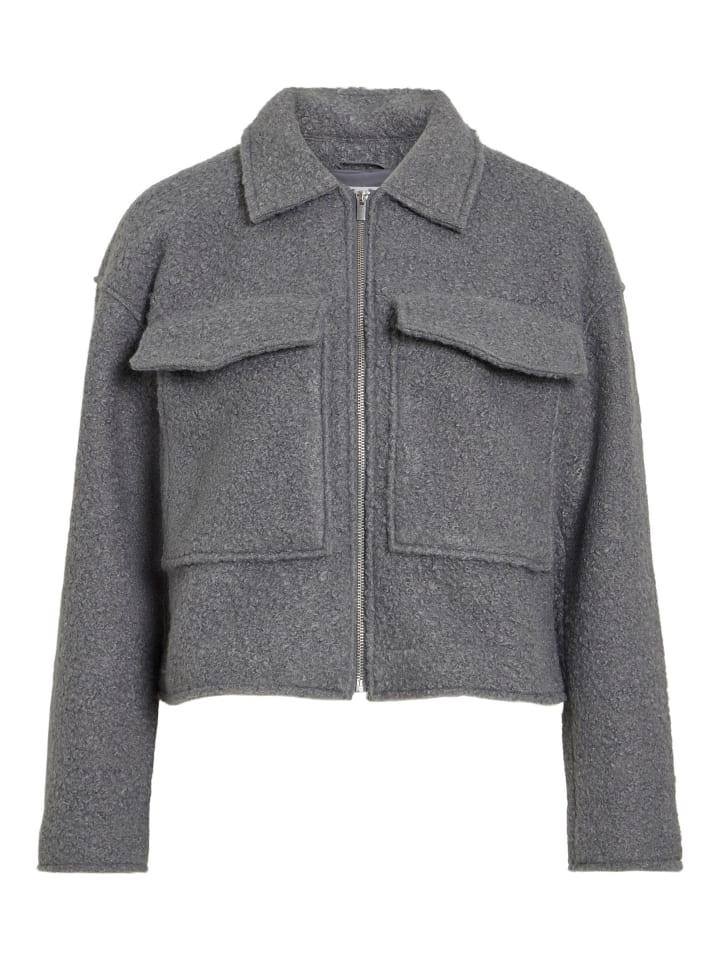 

Куртка Vila, средний серый меланж