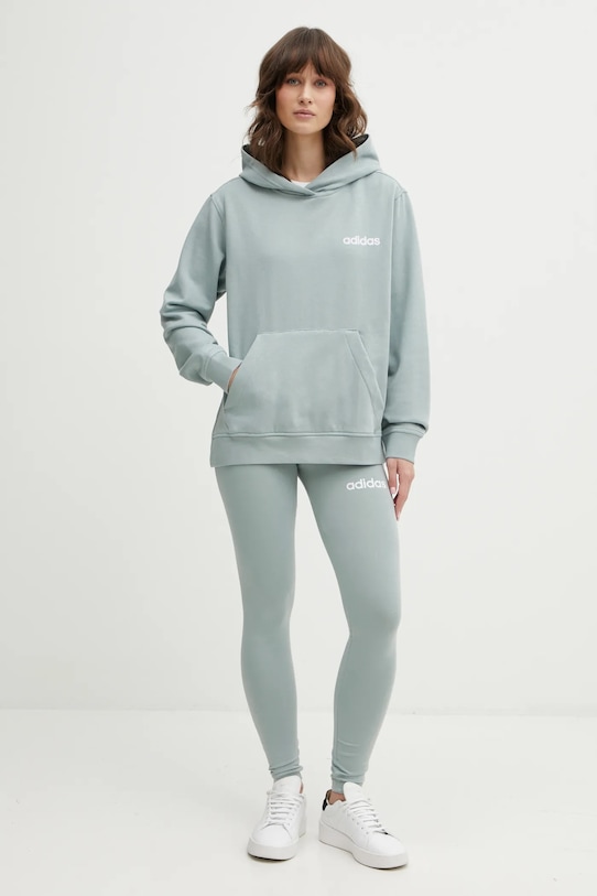 

Повседневный спортивный костюм Adidas, зеленый