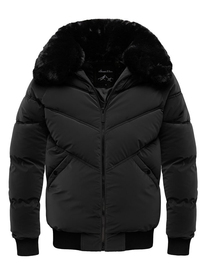 

Зимняя куртка AUGUSTA черного цвета Amaci&Sons