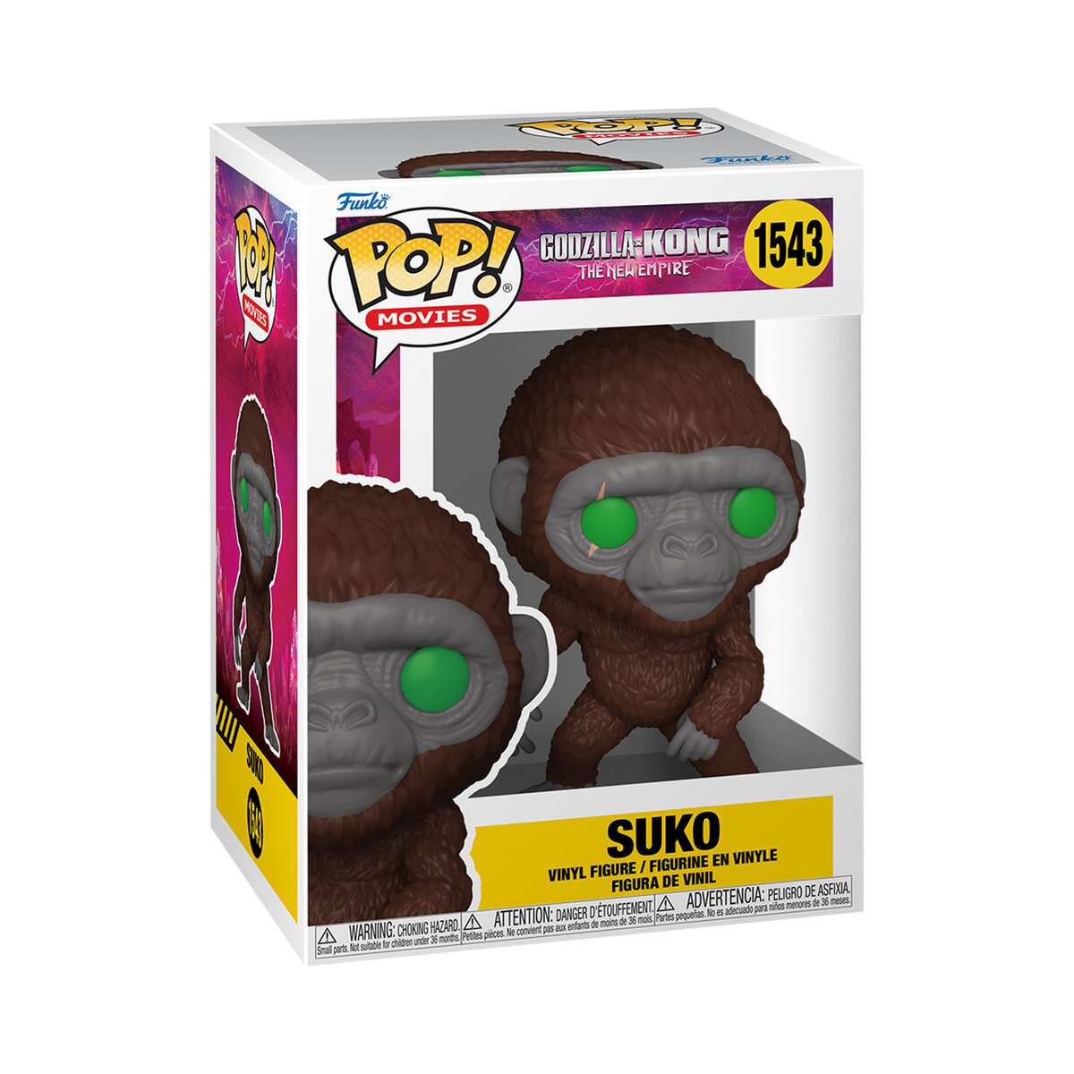 

Funko POP! Фильмы, коллекционная фигурка, Годзилла против. Конг 2, Сука, 1543 г.