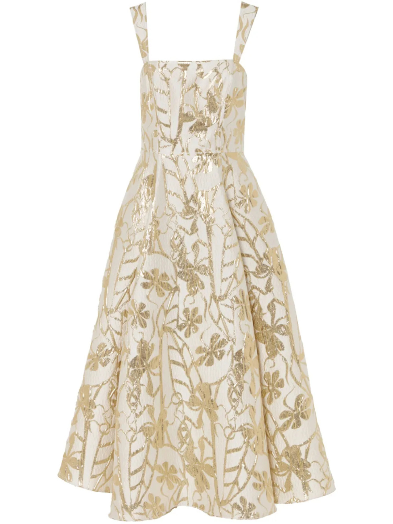 

Temperley London платье миди Frankel, белый