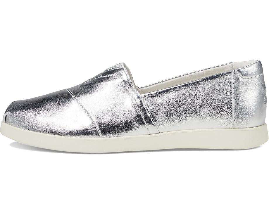 Туфли на плоской подошве TOMS Alpargata Plus, серебряный — фото 4