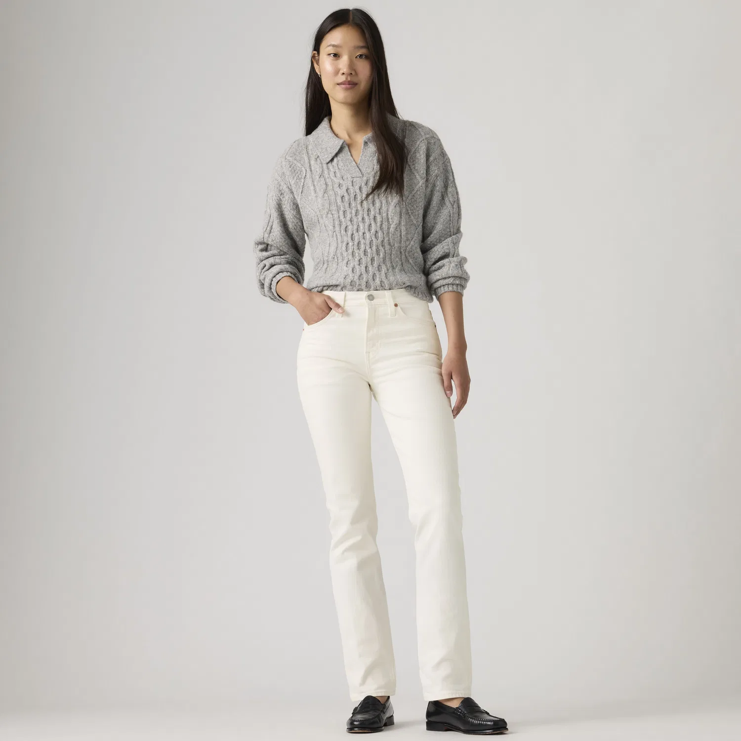 Женские джинсы Wedgie Slim Fit Levi's, White