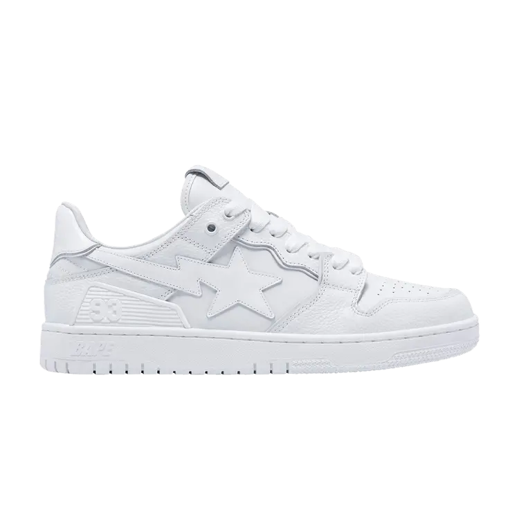 Кроссовки BAPE Wmns Sk8 Sta #3 L, White