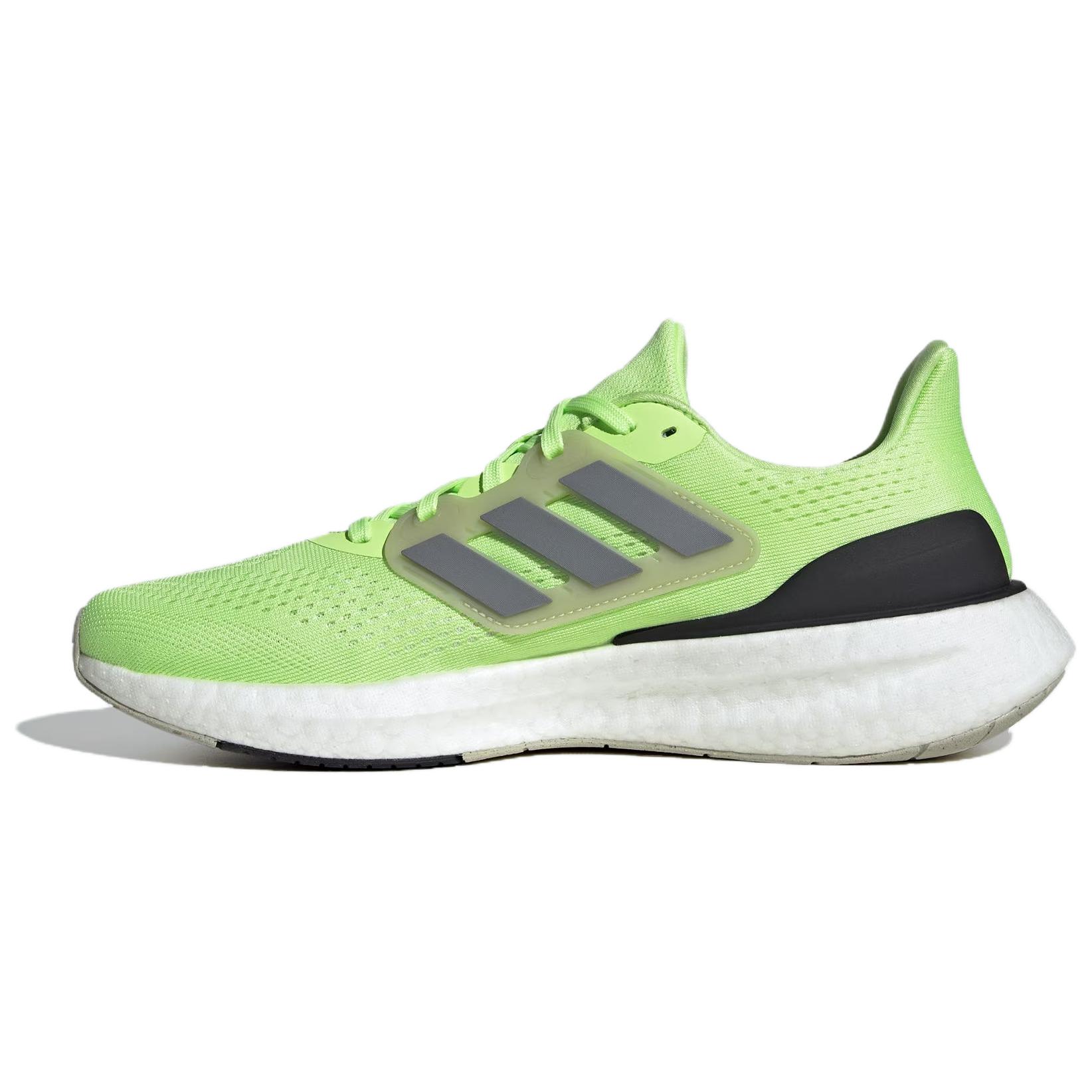 

Adidas Кроссовки PureBoost 23 'Green Spark Grey'