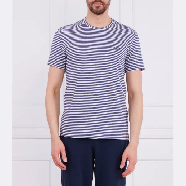 

Футболка стандартного кроя Emporio Armani, синий