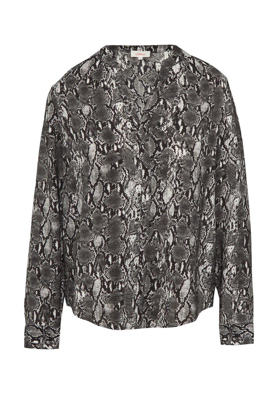 

Блуза s.Oliver, Grey/Light grey