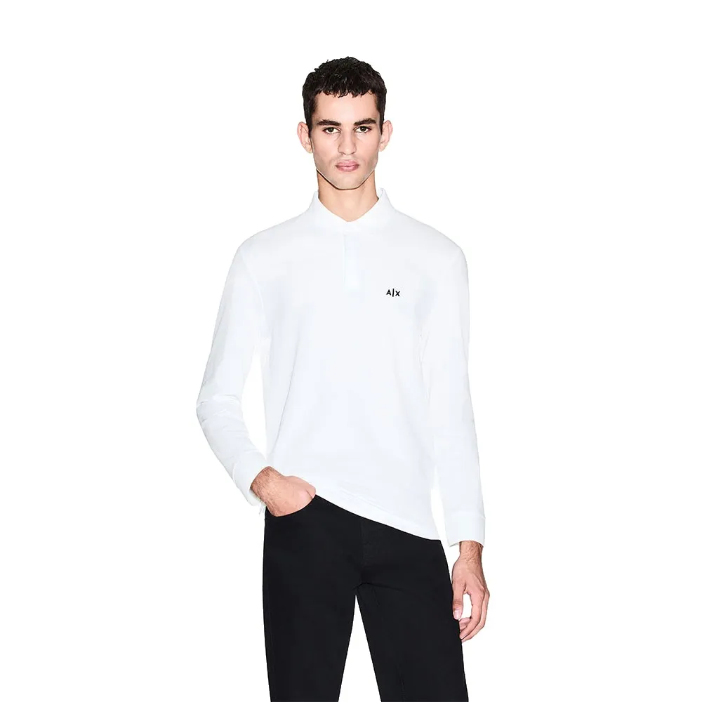 

Поло с длинным рукавом Armani Exchange XM001288_AF17321, белый