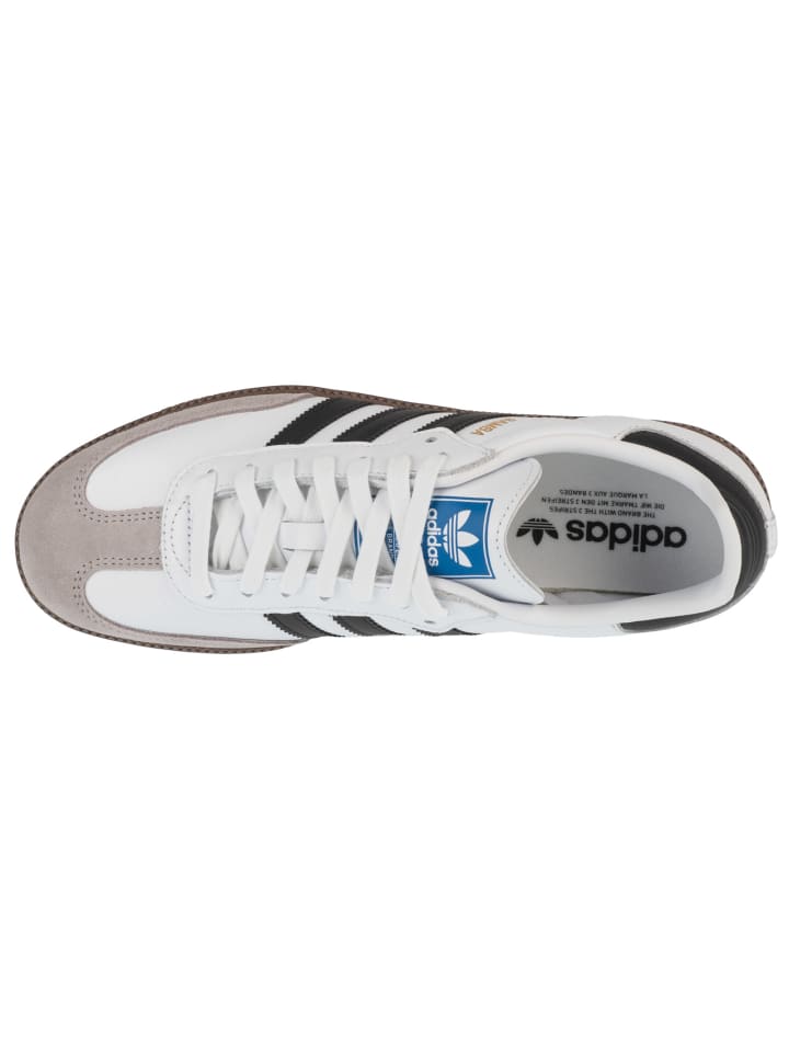Кроссовки на шнуровке Adidas originals, белый — фото 3
