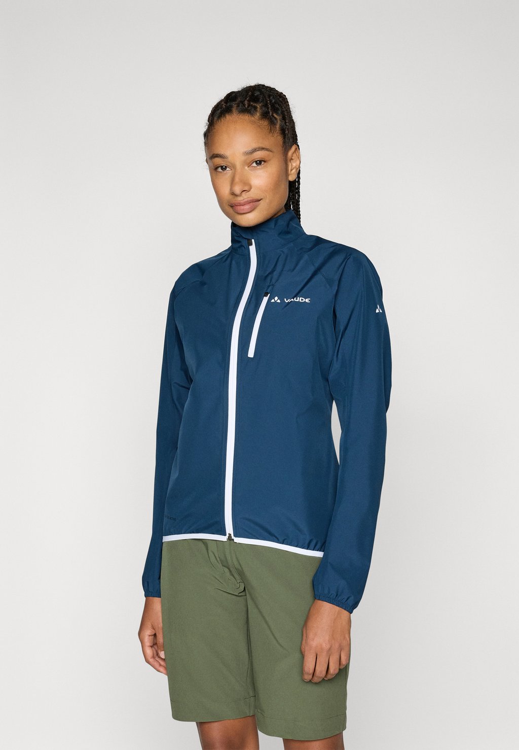 

Ветровка WOMENS DROP JACKET Vaude, темно-синий