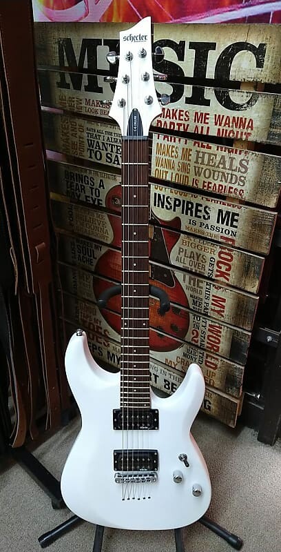 

Электрогитара Schecter C-6 Deluxe - Satin White - FREE SHIPPING!